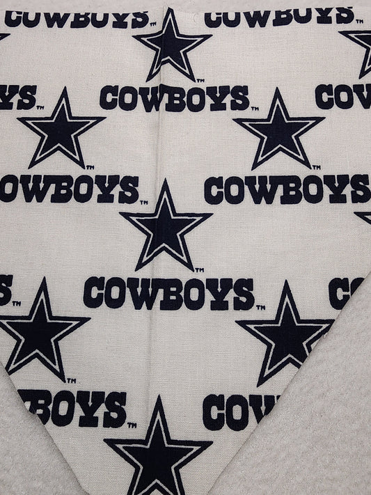 Dallas Cowboys White Bandana